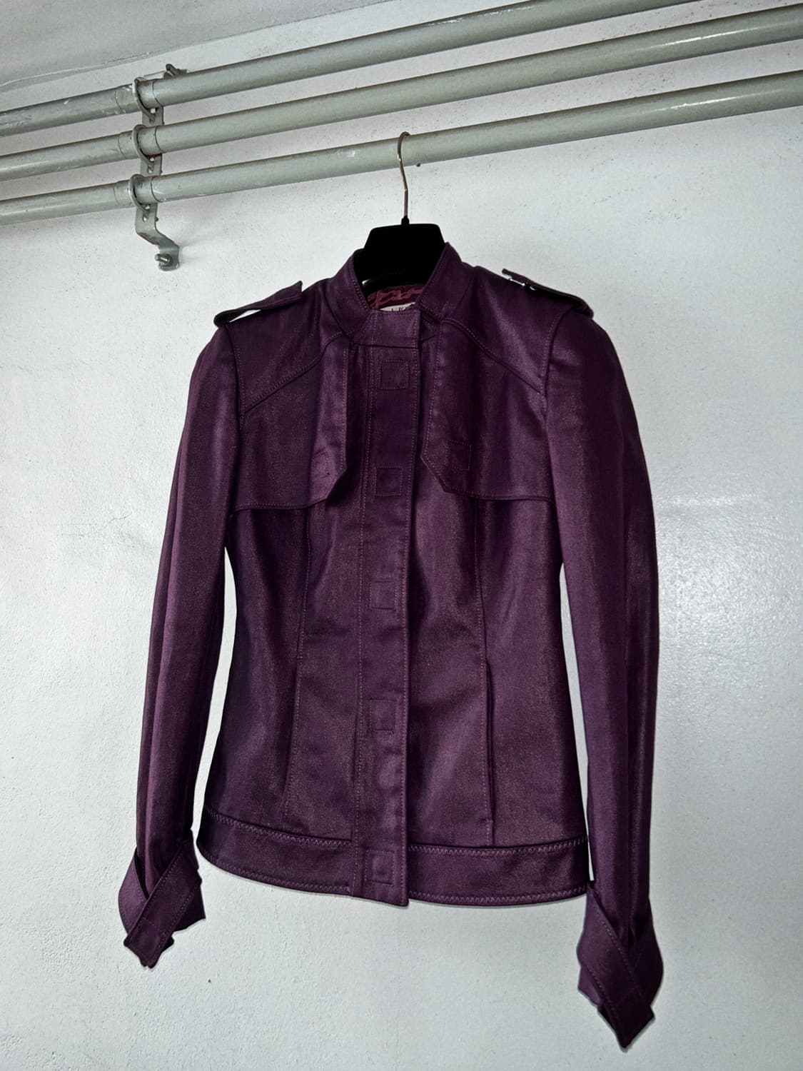 베르사체 진스 퍼플 데님 자켓 상품이미지1