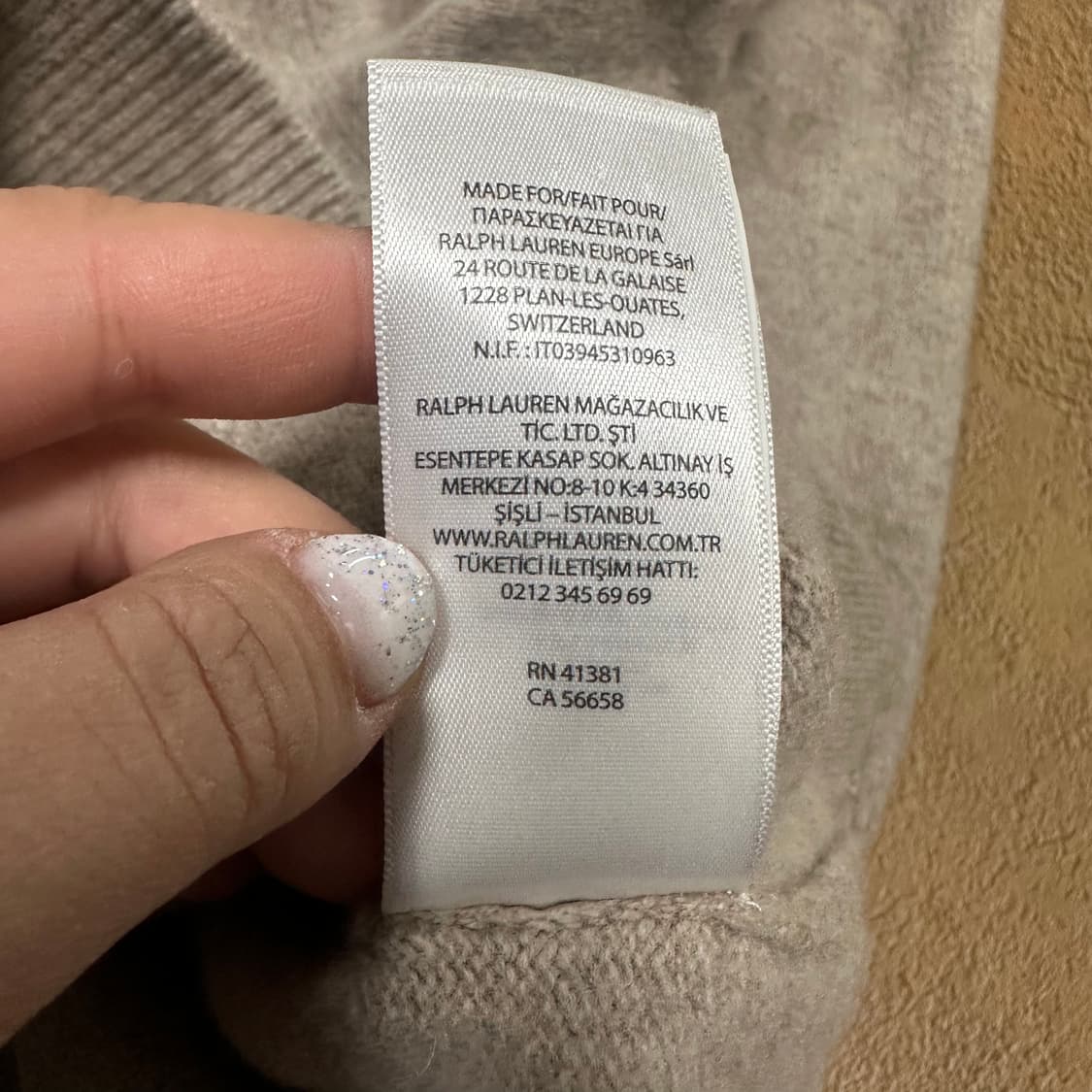 ✨ (바배) 폴로 랄프로렌 울100 니트 상품이미지6