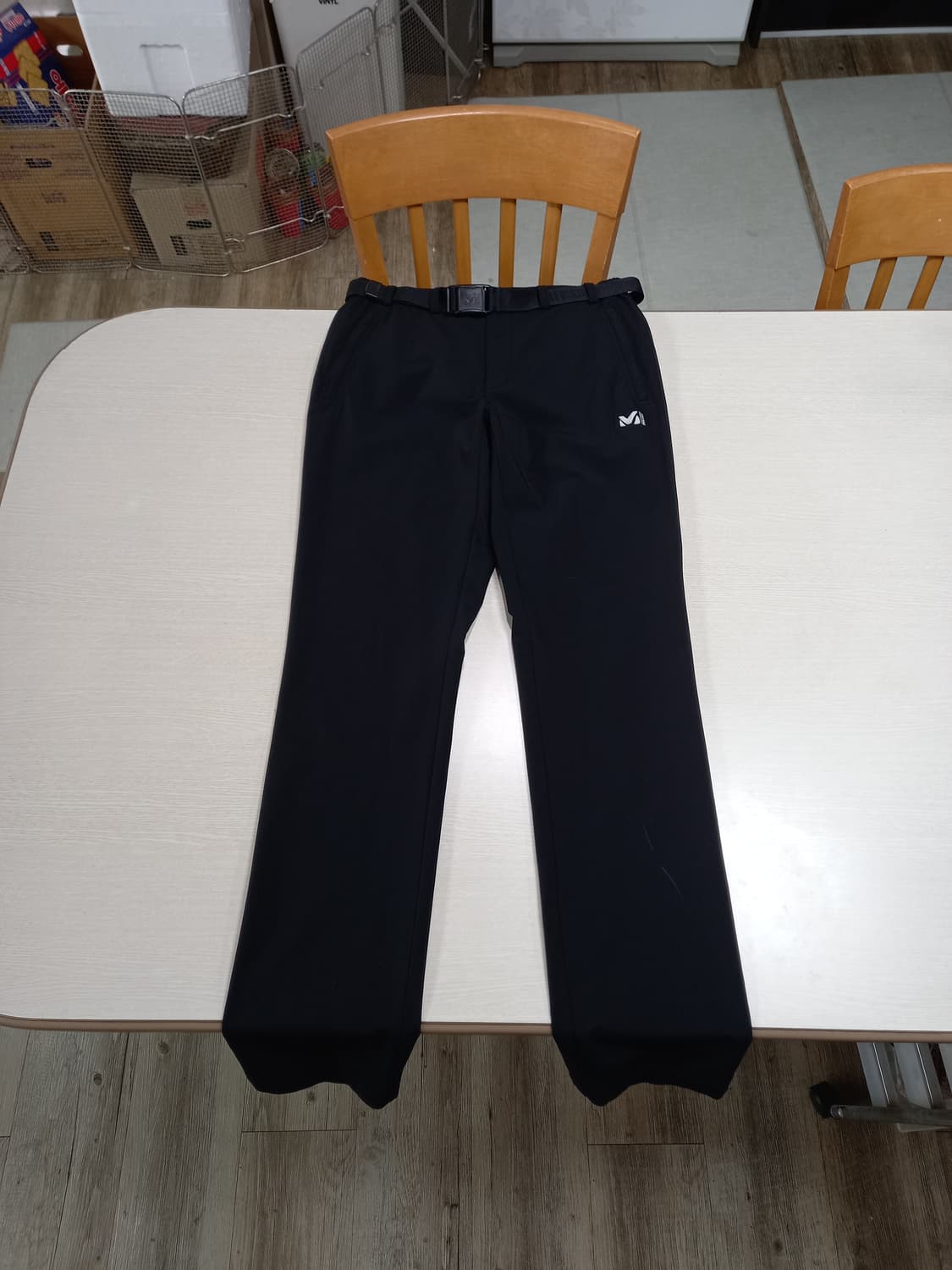 30 MILLET 봄여름용 밴딩 스판 등산바지 블랙 30-226 상품이미지1