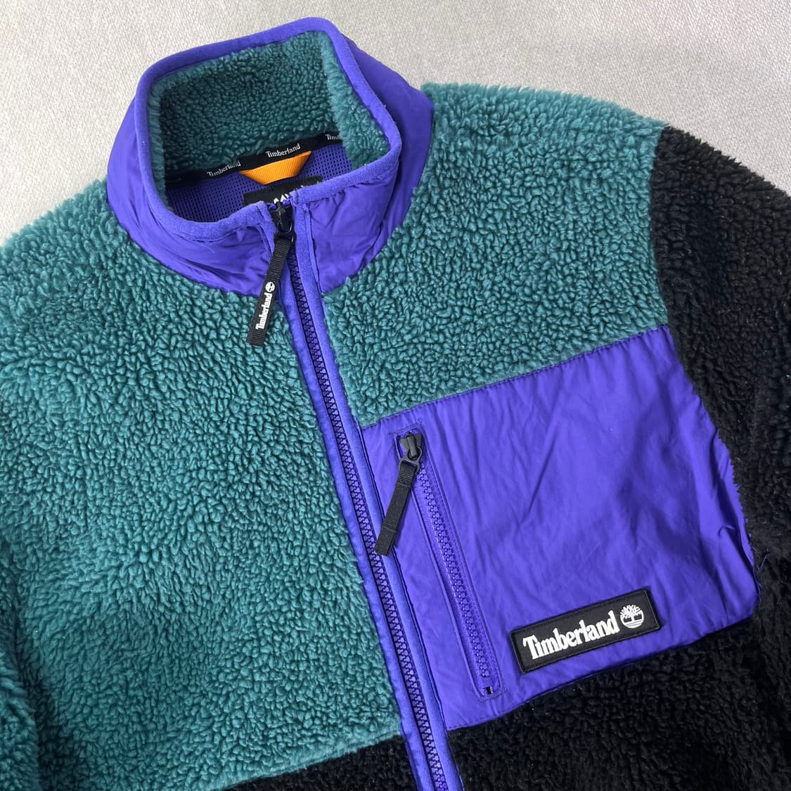 95 팀버랜드 양털 플리즈 집업 상품이미지2