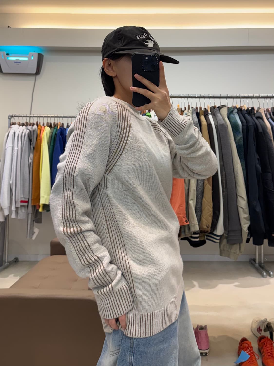 알마니 메리노울 니트 상품이미지7