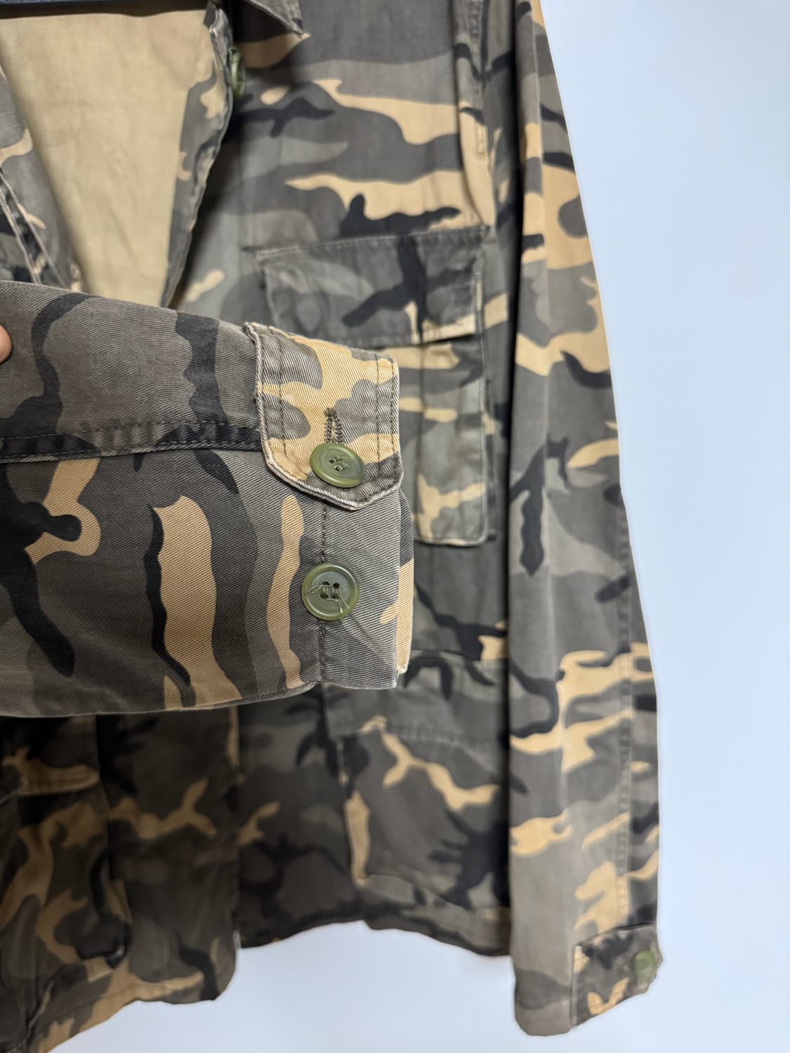 ZARA TRF 카모 밀리터리 필드 자켓 95-100 상품이미지4