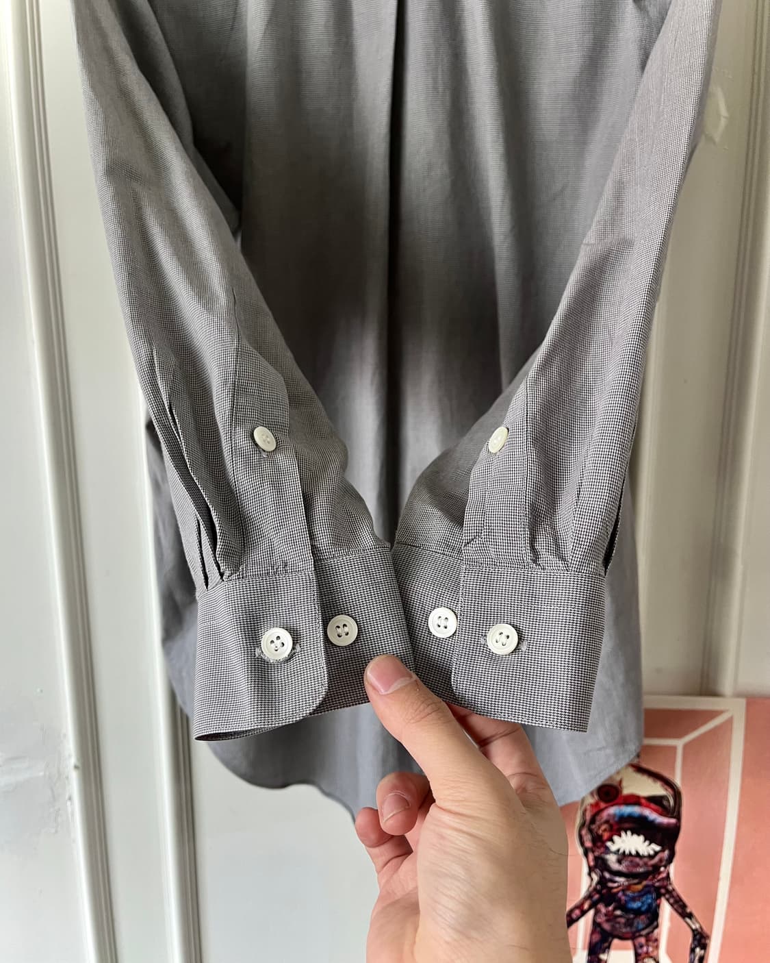 1980s ISSEY MIYAKE Old M.D.S Solid Shirt 상품이미지8