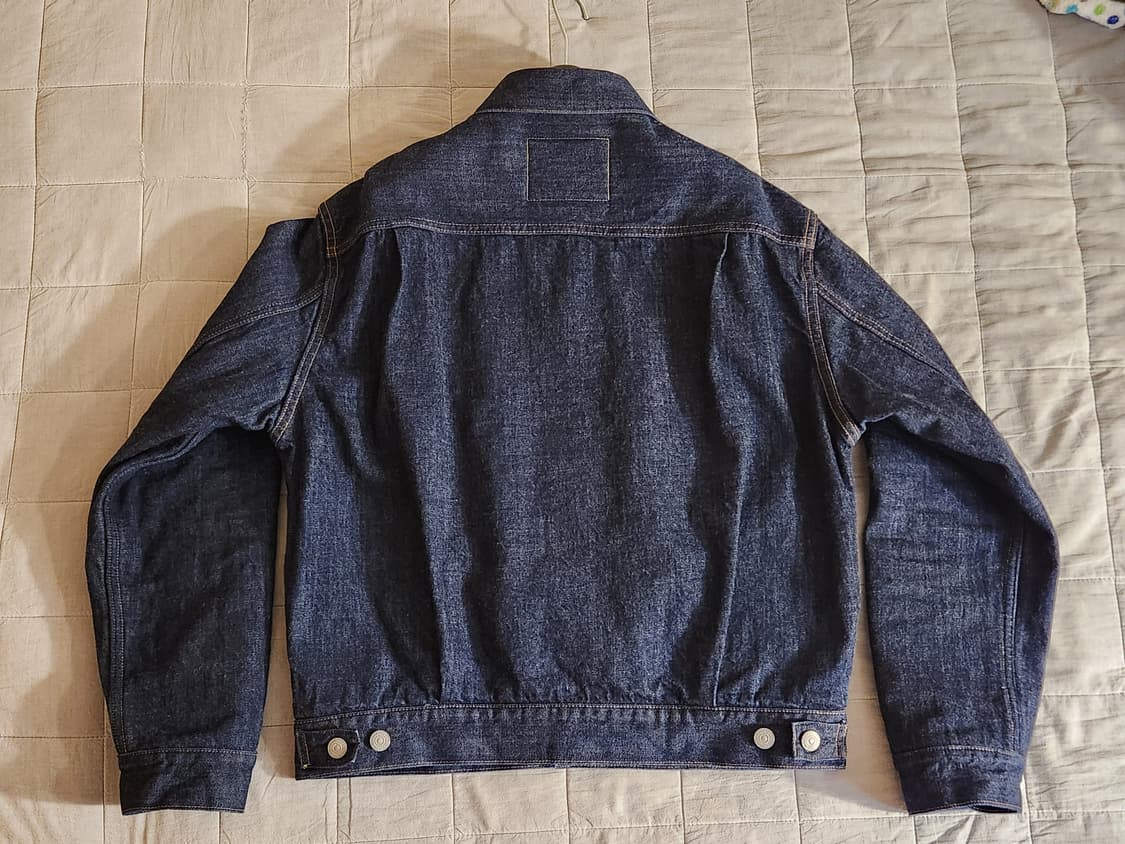 브론슨 817xx 42사이즈 타입2 데님 자켓 상품이미지2