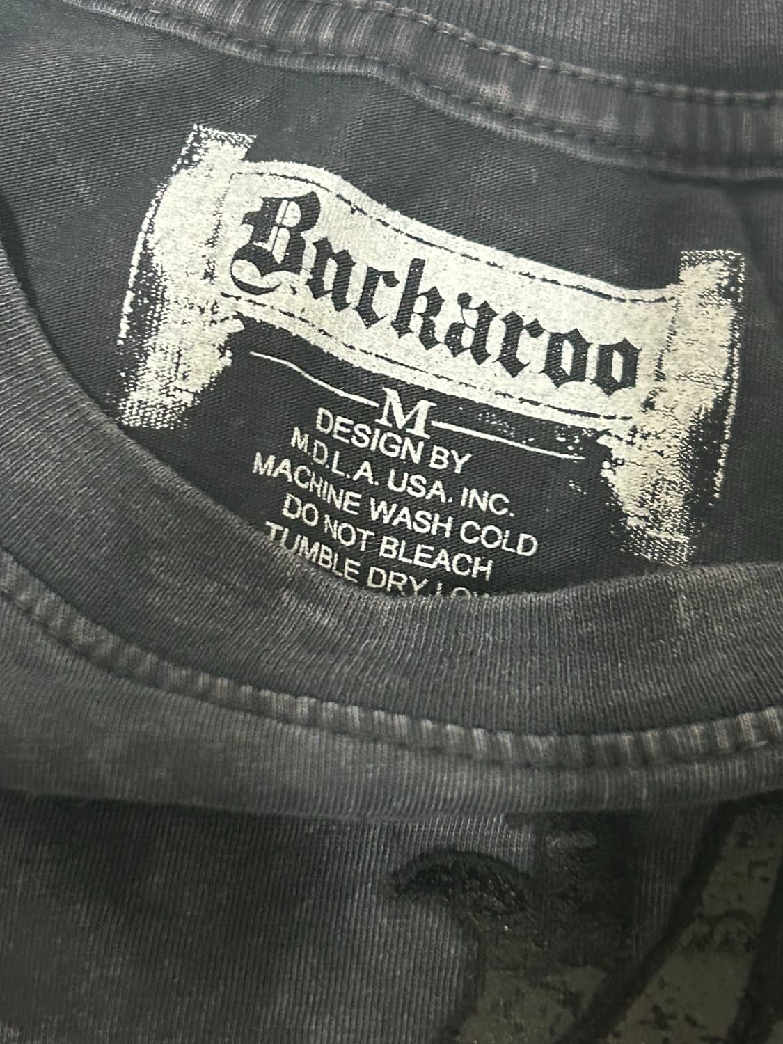 Bukaroo 버카루 락시크 워시드 프린팅 반팔 상품이미지4