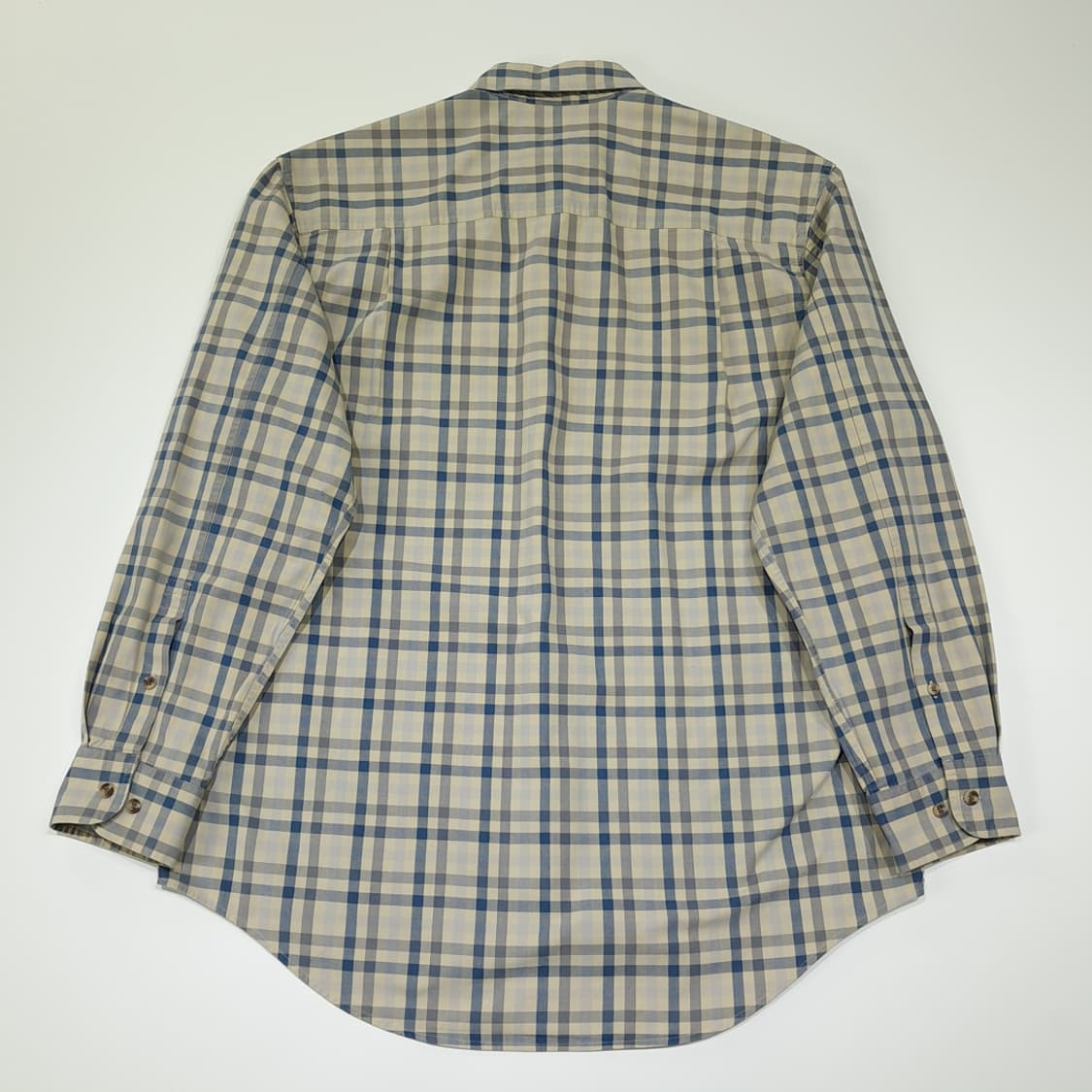CL375 M 팀버랜드 00s 홍콩판 그래프 체크 베이지 셔츠 남방 상품이미지7