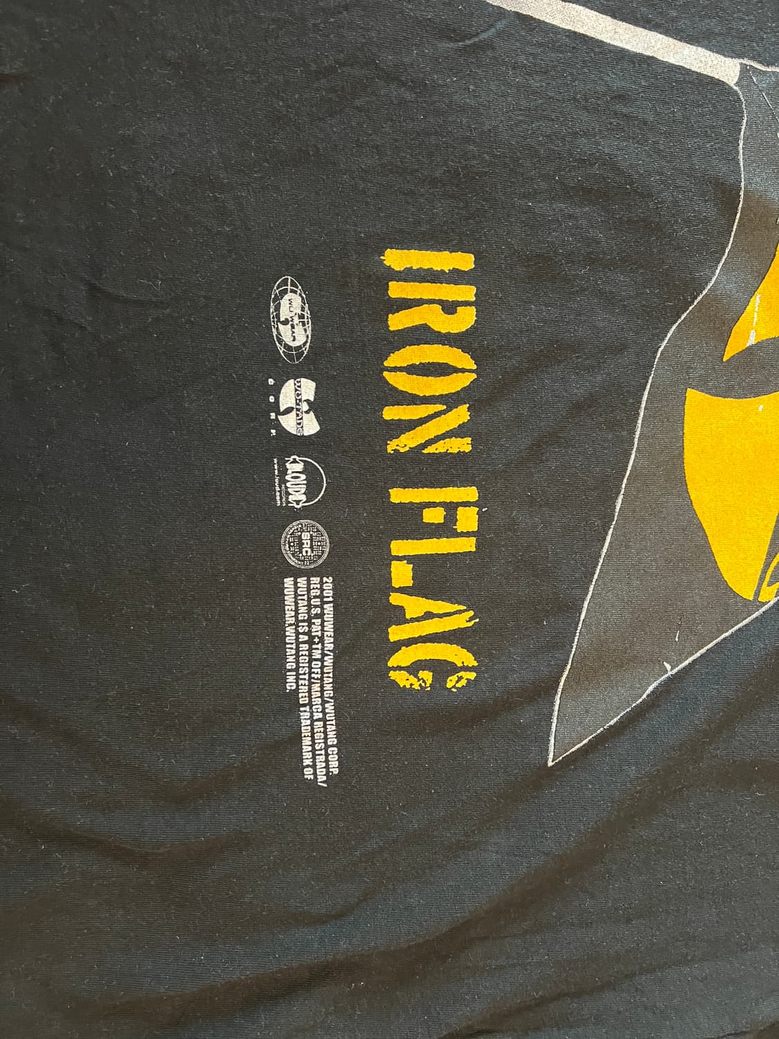 [3xl] 2001 Wu-tang official rap tshirts 상품이미지3