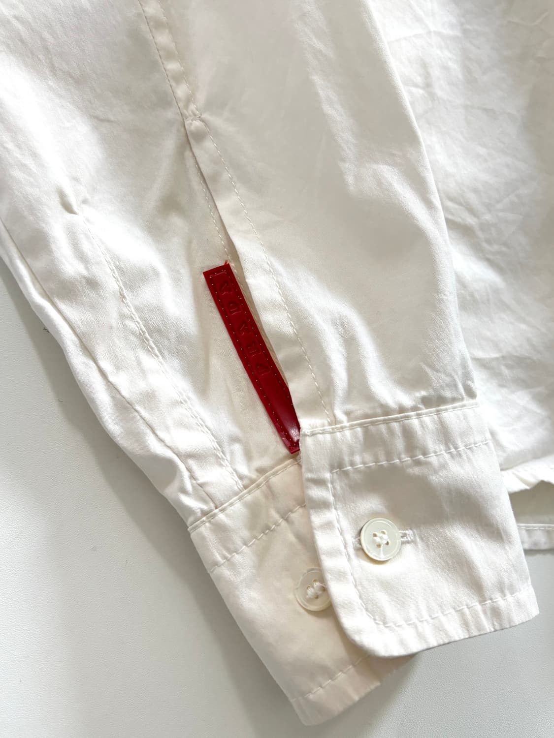 Prada 프라다 화이트 베이직 셔츠 상품이미지9