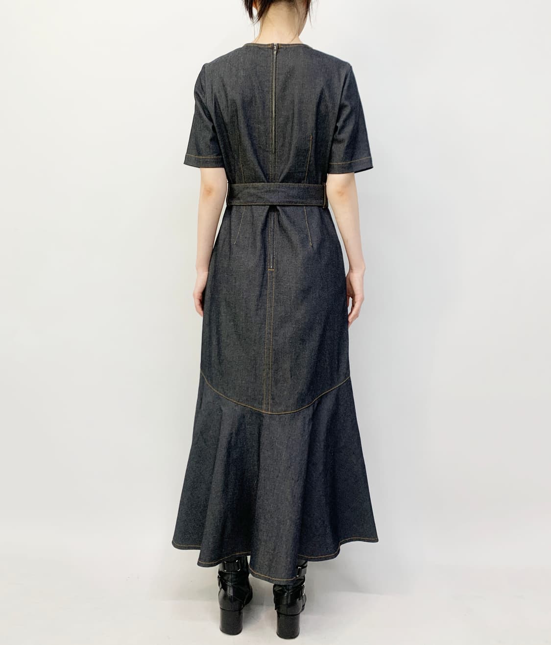  ALLUREVILLE 데님 원피스 상품이미지5