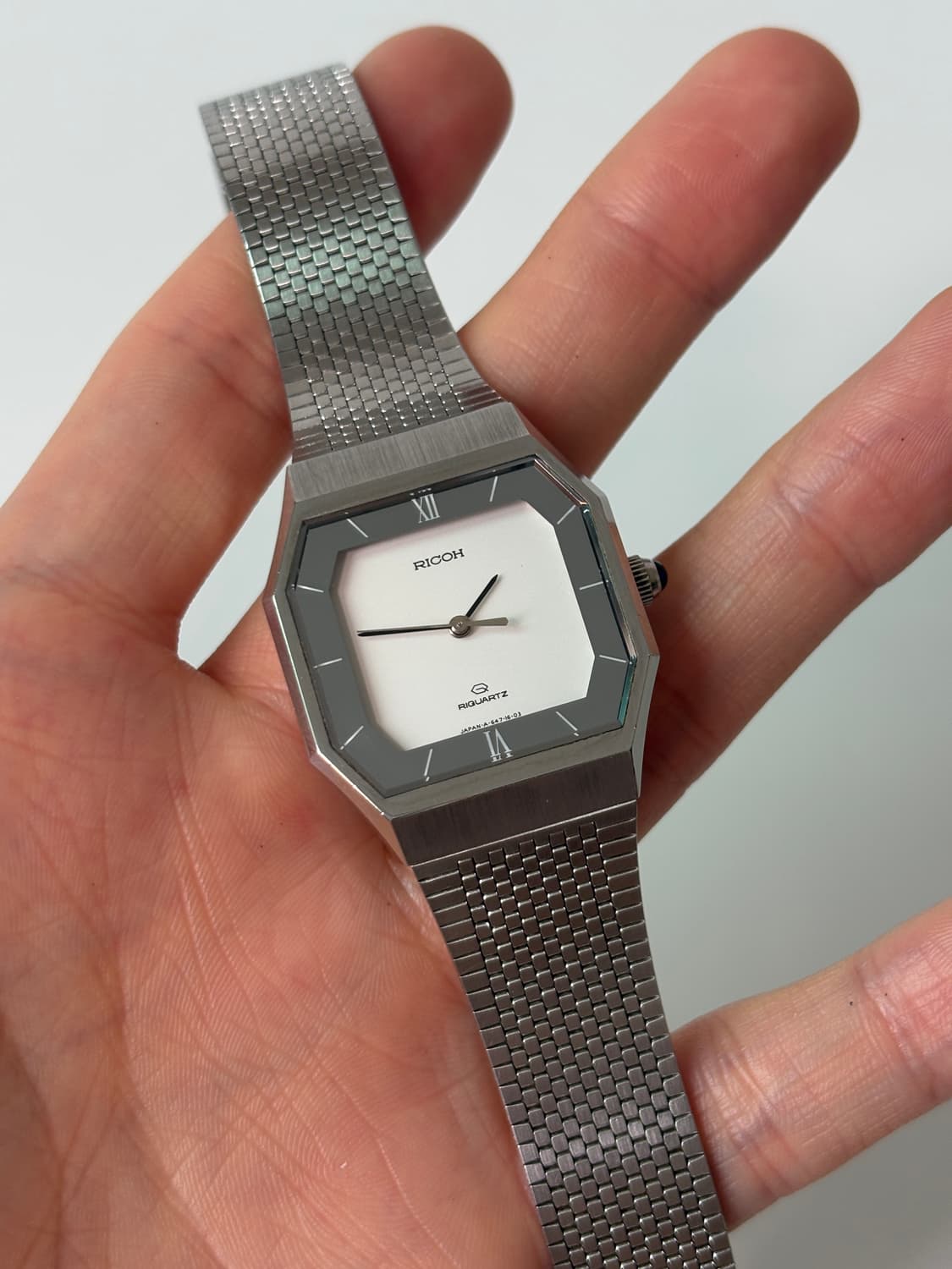 1980s Silver Octagon Riquartz 상품이미지1