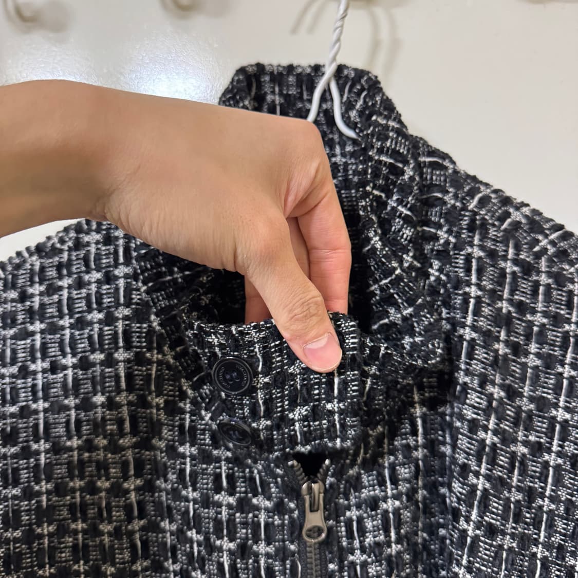 비바스튜디오 스트럭처 헤링본 자켓 L 상품이미지2