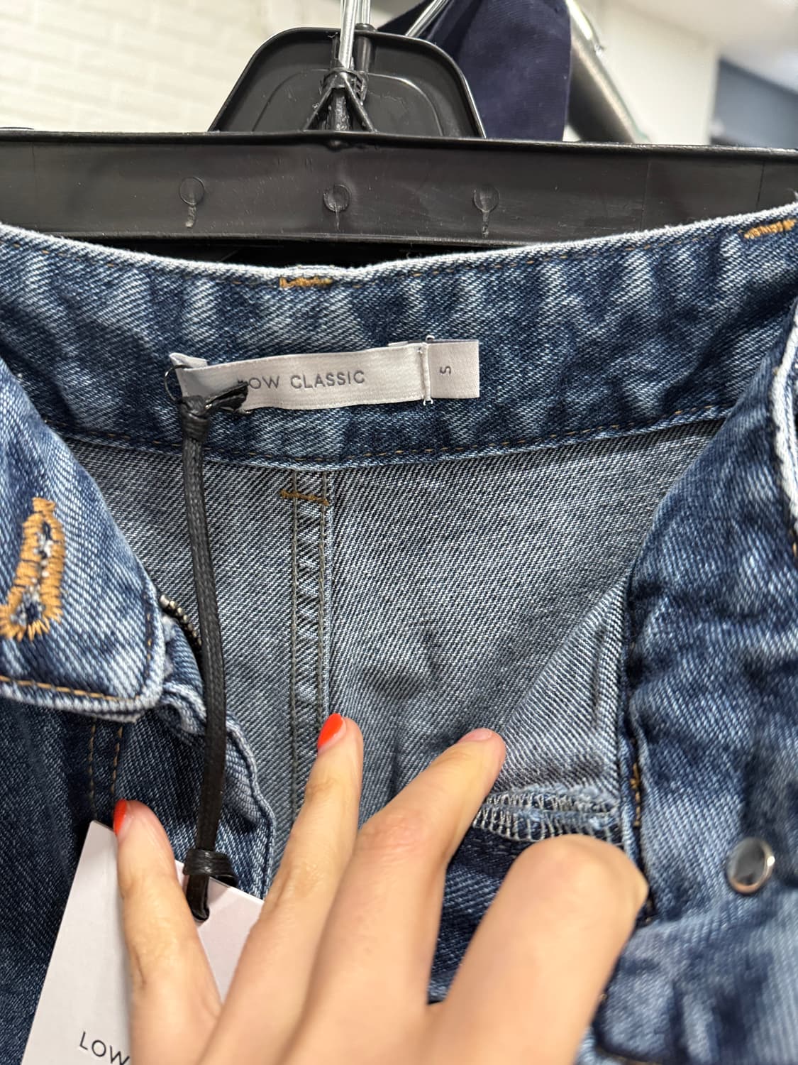 로우클래식 데님팬츠 상품이미지3