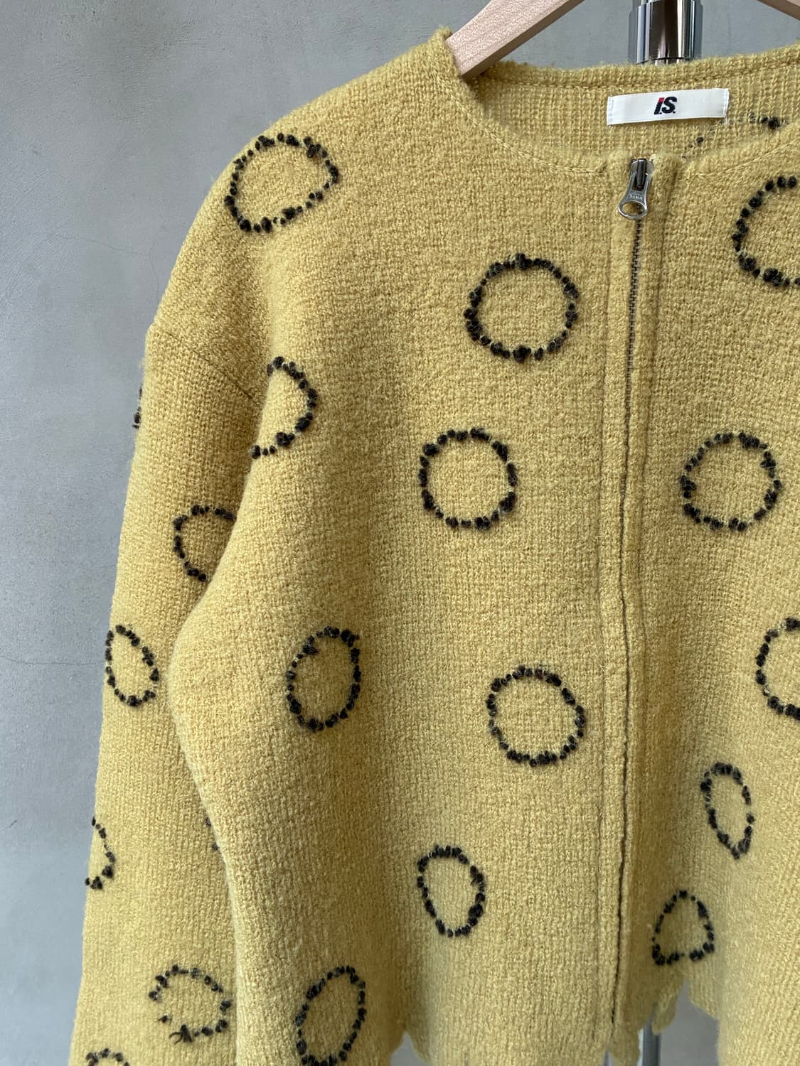 이세이 미야케 IS 니트 집업 상품이미지2