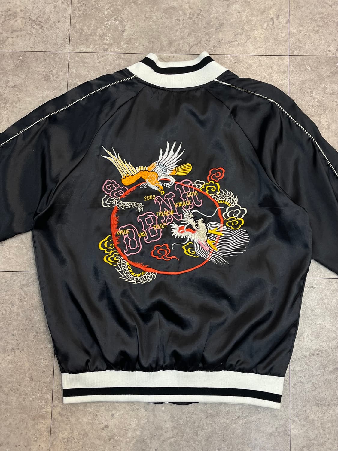 빈티지 자수 스카잔 블랙 M #csz2753 상품이미지7