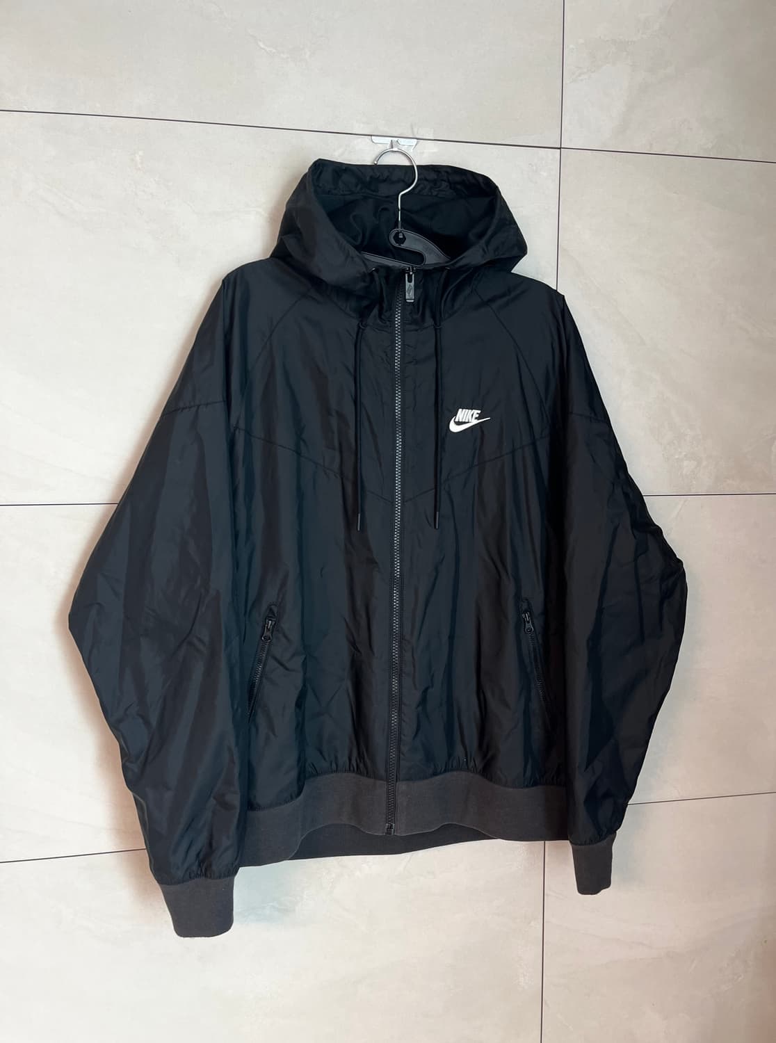 나이키 윈드러너 바람막이 자켓 블랙 [M]  상품이미지2