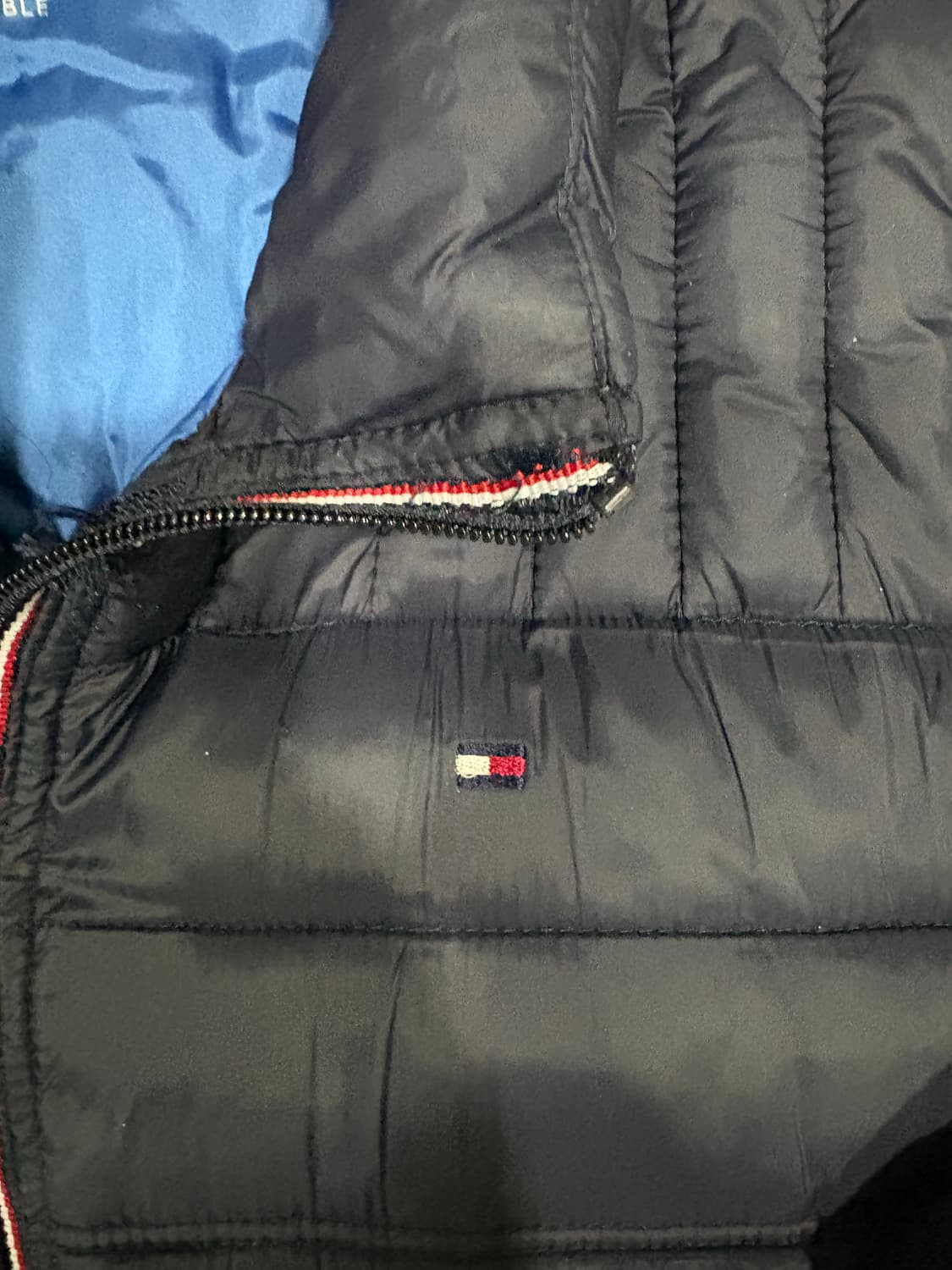 [M] 타미힐피거 퀄팅 남성 경량 패딩 상품이미지3