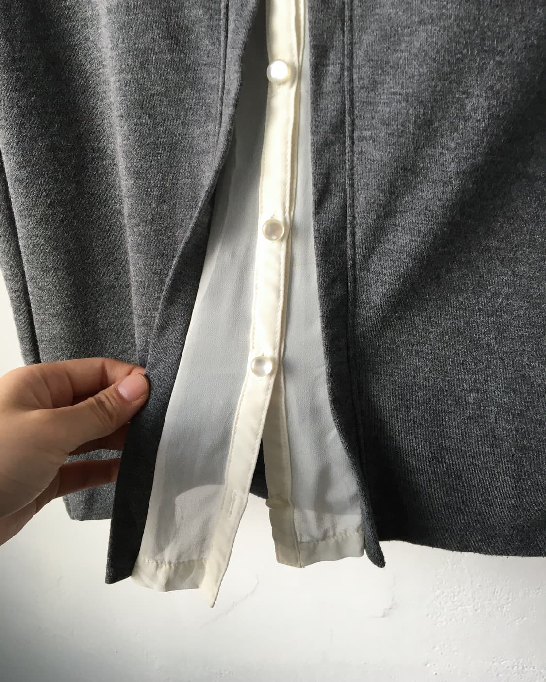 Frill point cardigan 상품이미지5