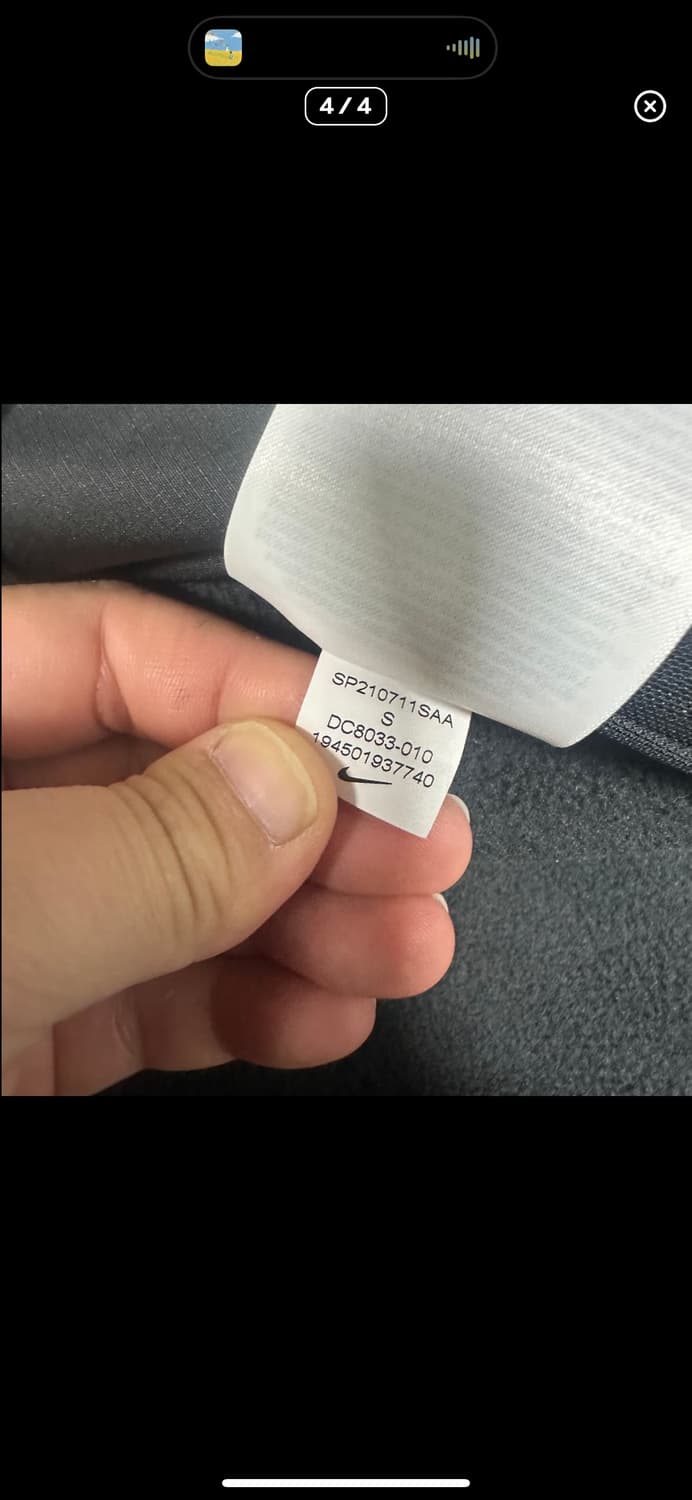 (바배) 나이키 런닝 플리스 기모 집업 상품이미지4