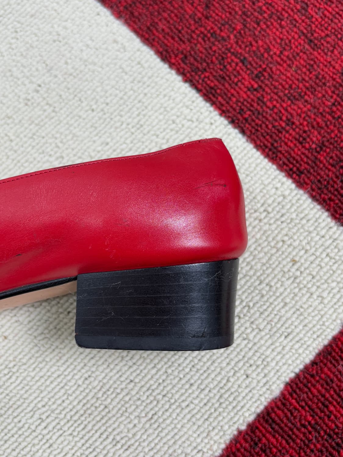 Salvatore Ferragamo Red Flat Shoes 상품이미지6
