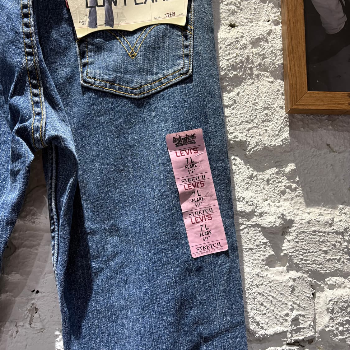 리바이스 519 데드스탁 부츠컷 데님팬츠 상품이미지4