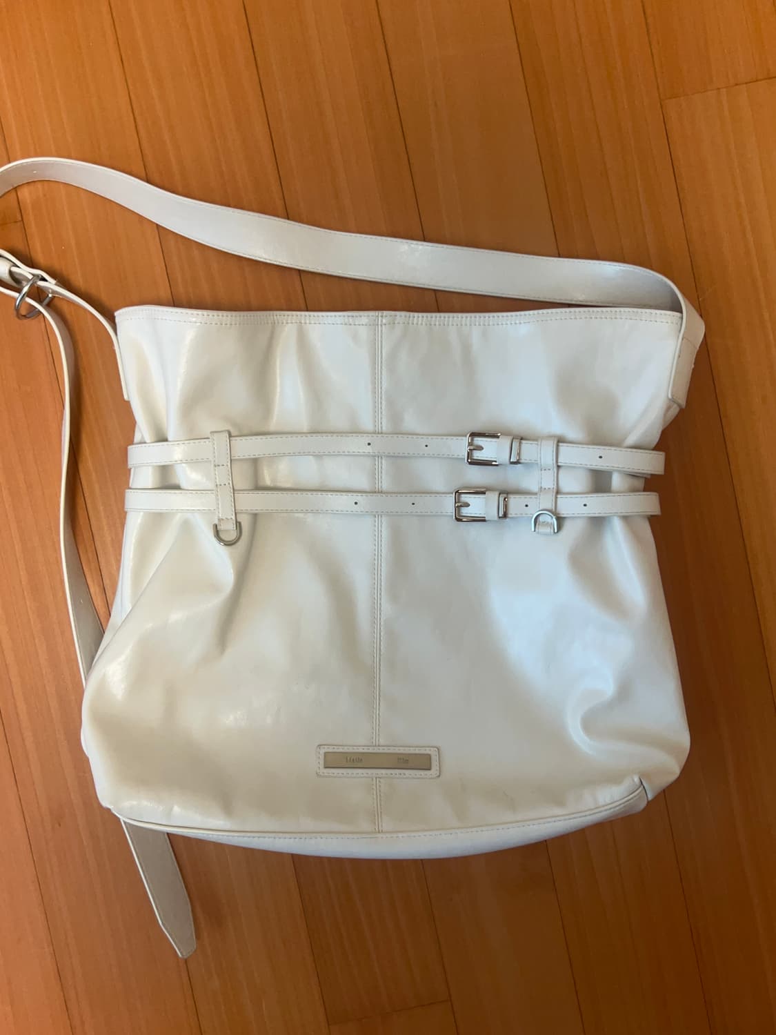 마뗑킴 숄더백 white 상품이미지1