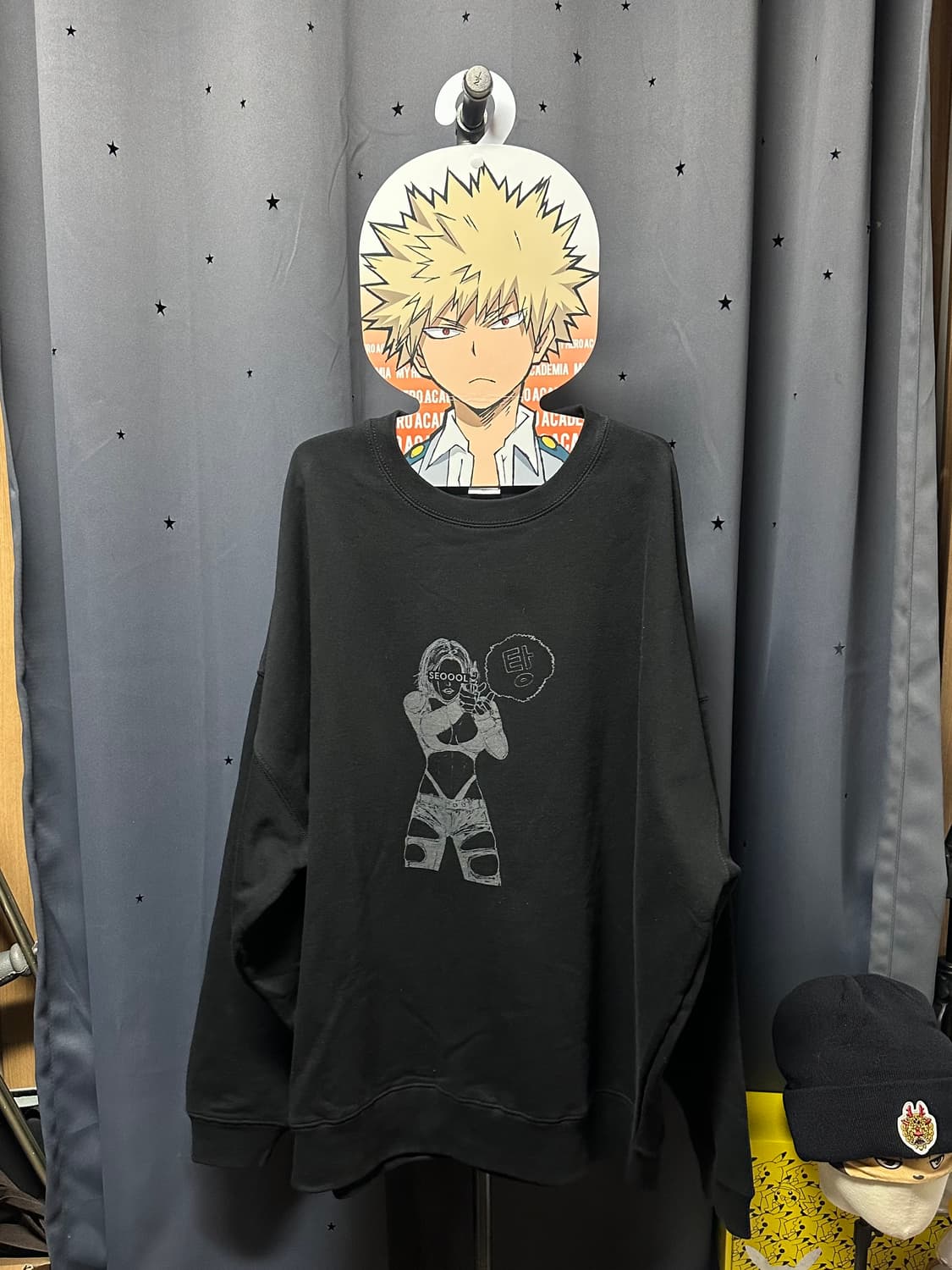 (새상품) 서우르 킬걸맨투맨 M~XL 상품이미지1