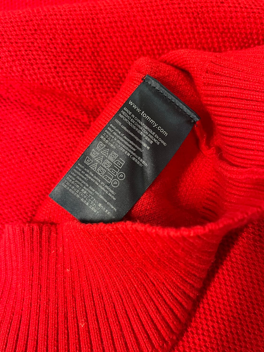 타비힐피거 니트 XL 상품이미지5