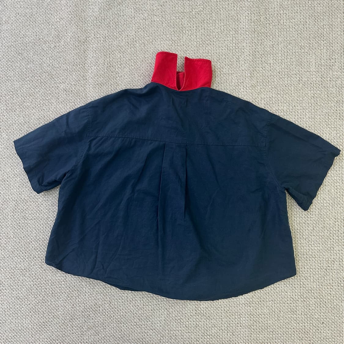 F 스튜디오톰보이 포인트 린넨 블라우스 0415D 상품이미지4