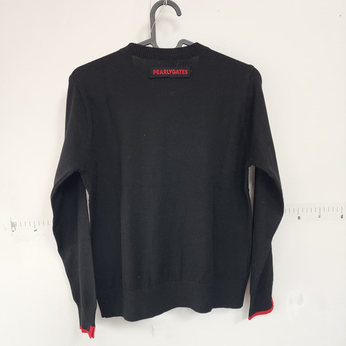 파리게이츠 하트 블랙 니트 상품이미지5