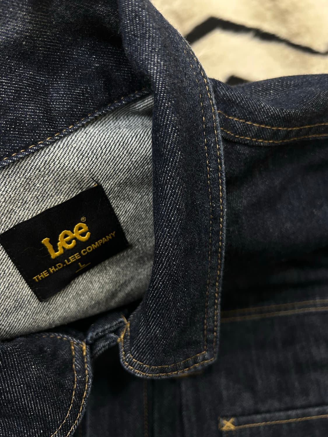 [L]Lee 2세대 포켓 데님 트러커 자켓/생지 상품이미지5