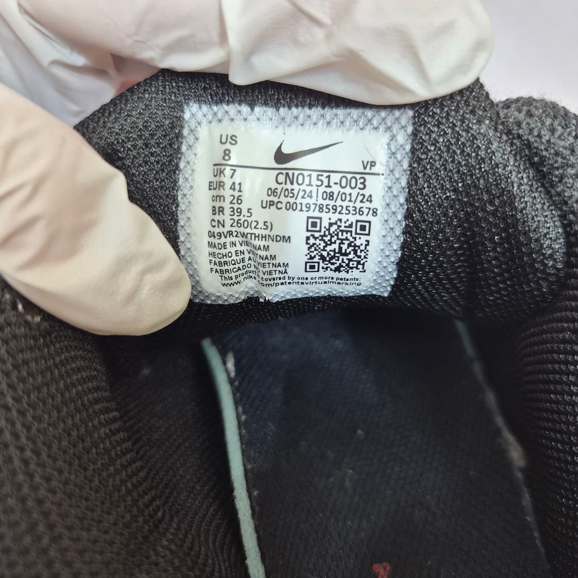 나이키 샥스 TL 블랙 유니버시티 레드 (265) 상품이미지4