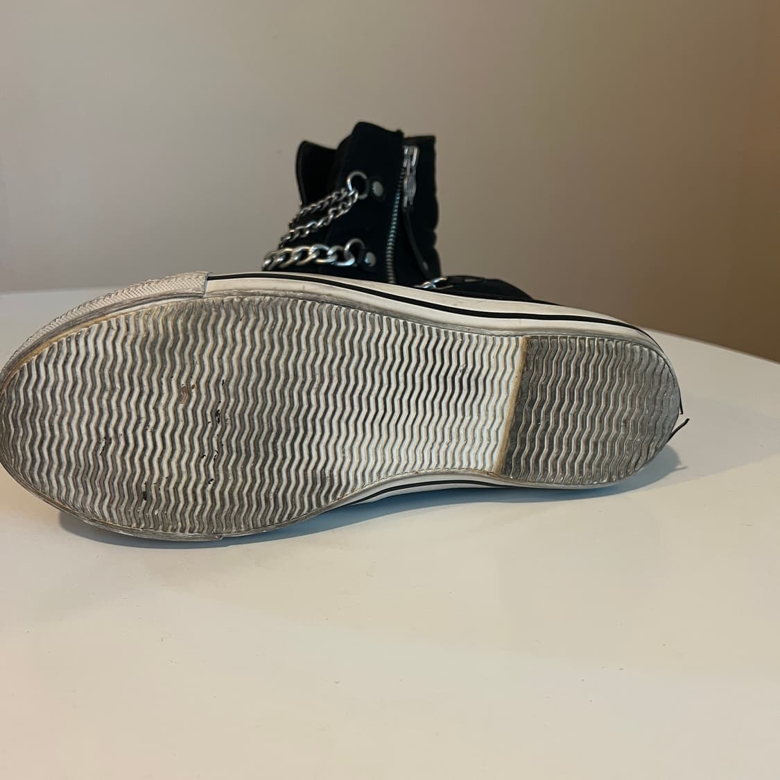 아쉬 ASH Val Bis 체인 하이탑 스니커즈  상품이미지6