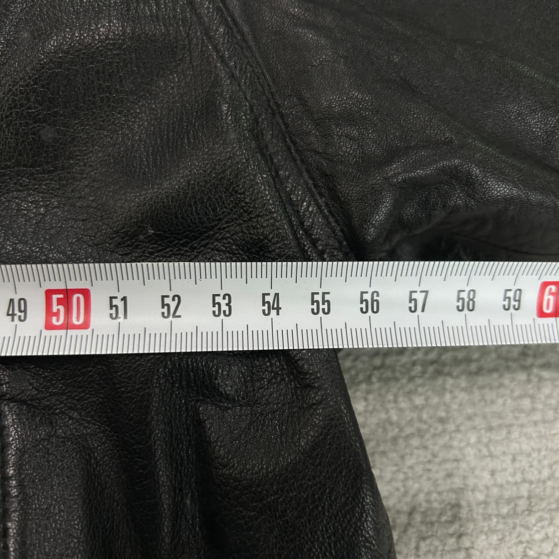 ELTORO 블랙 가죽 무스탕 자켓 M 상품이미지5