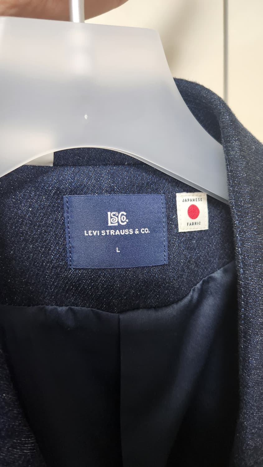 리바이스 블루탭 언스트럭처드 자켓 L (100) 상품이미지7