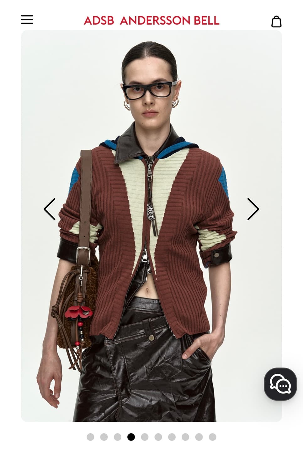 Andersson Bell ZIP-UP HOODIE (S) 상품이미지1