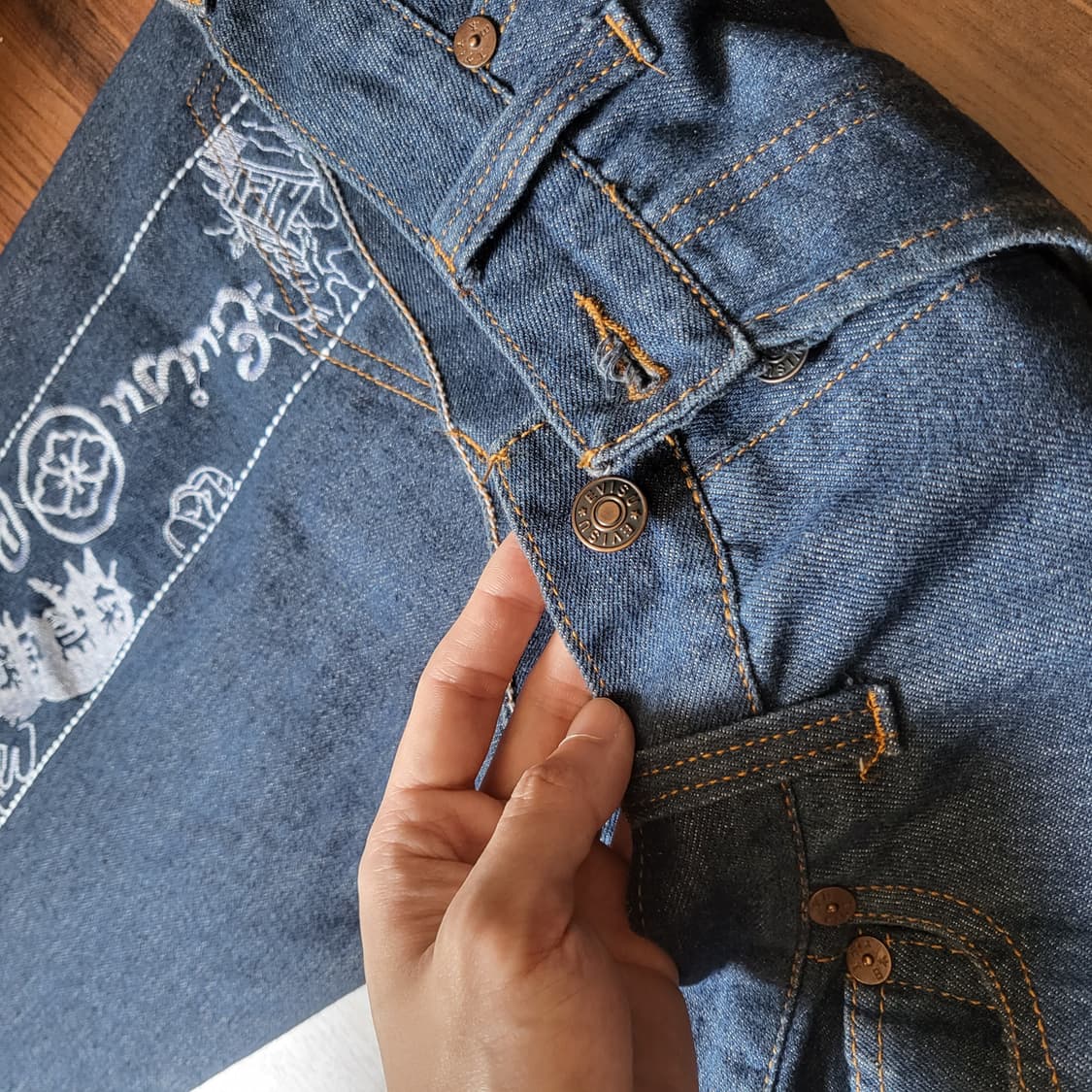 에비수 Evisu 데님 바지 판매합니다 상품이미지4