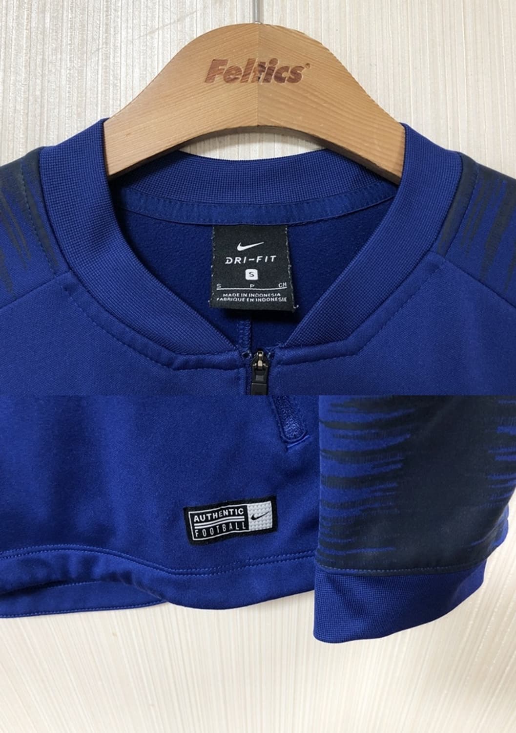 나이키 18-19 프랑스축구국대 앤섬자켓/트랙슈트 S(95) 상품이미지4