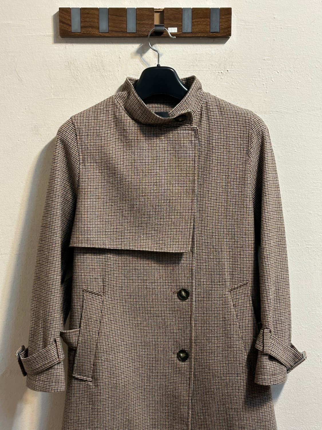 틸버리 클래식 하운드투스 맥 코트 상품이미지2