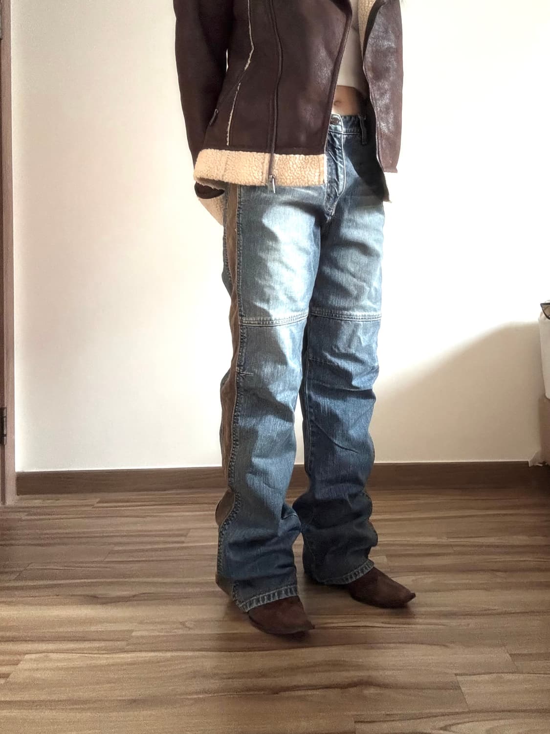 그런지 데님 팬츠 상품이미지6