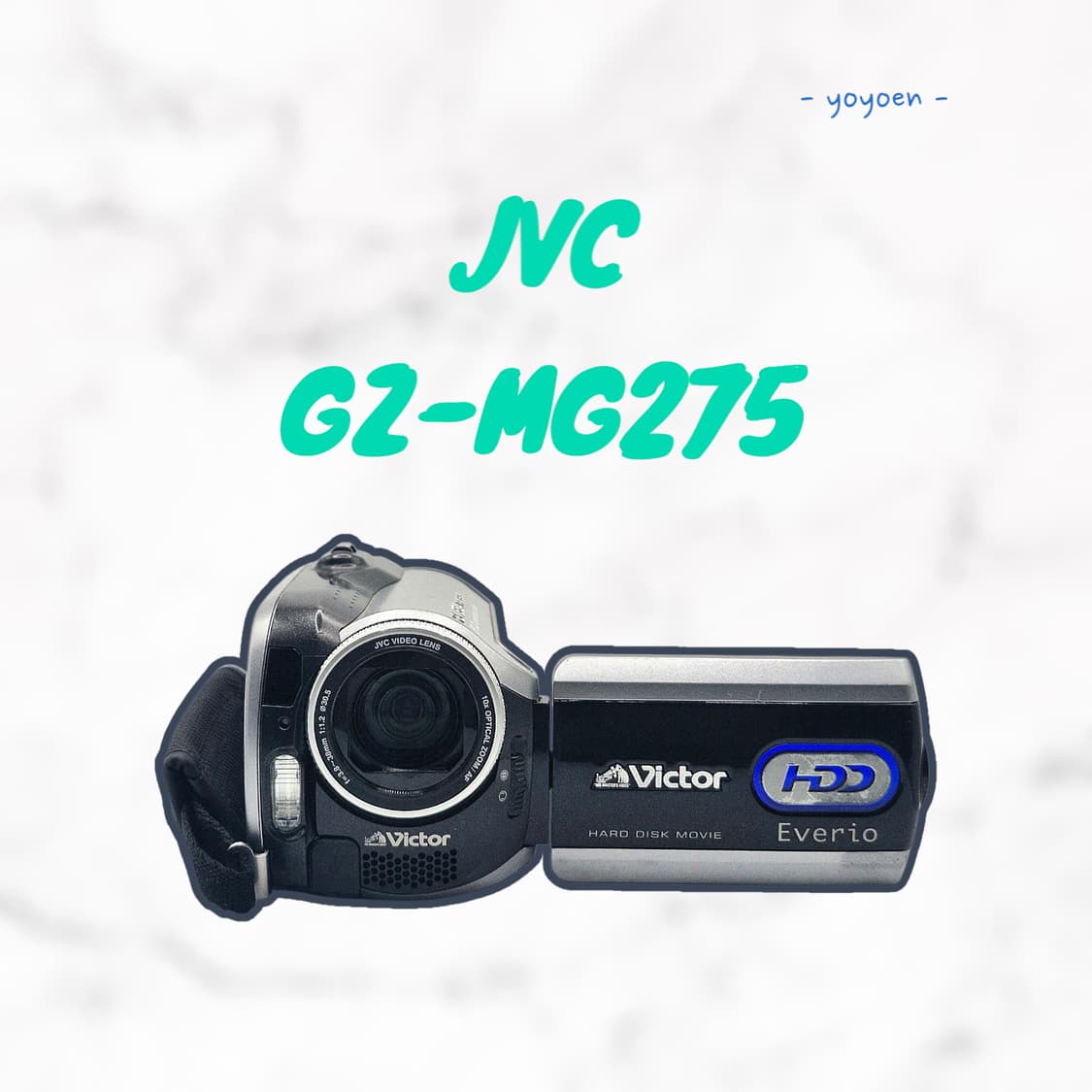 JVC GZ-MG275 블랙 빈티지캠코더 상품이미지1