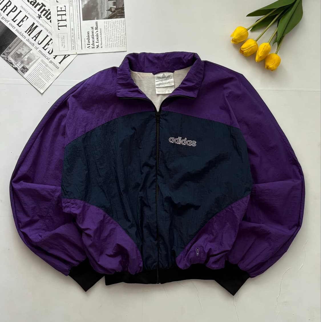 adidas 아디다스 빈티지 크롭 바람막이 상품이미지2