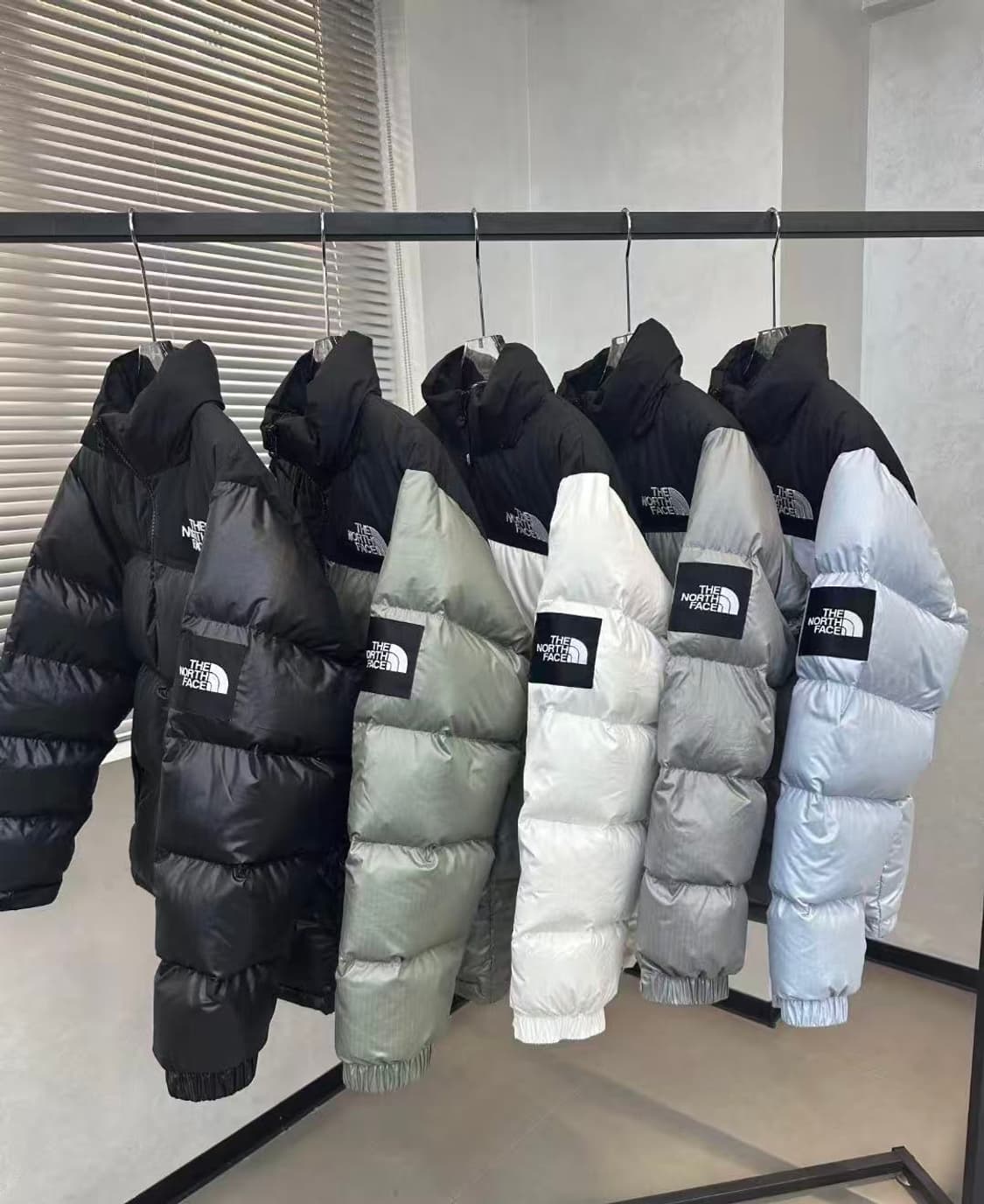 "노스페이스 화이트 라벨 노벨티 눕시 다운 자켓 블랙 캐치트렌디 노 레이 상품이미지1