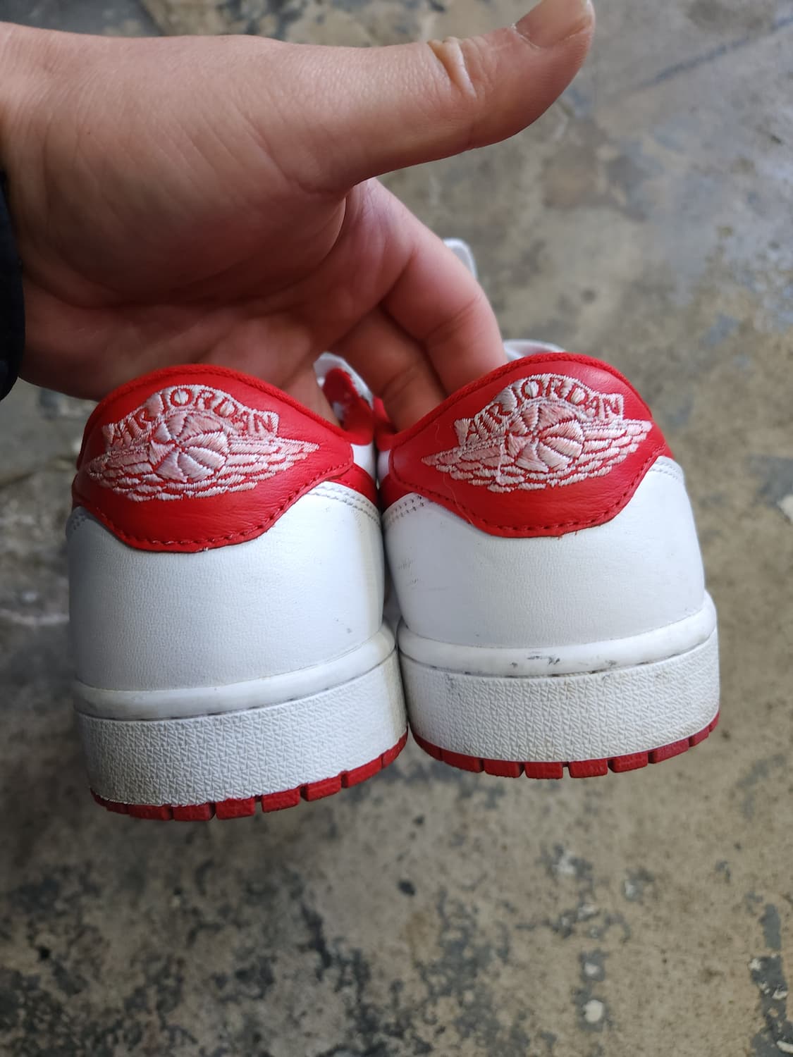 나이키 에어조던1 레트로 OG 유니버시티 레드 265mm 상품이미지9