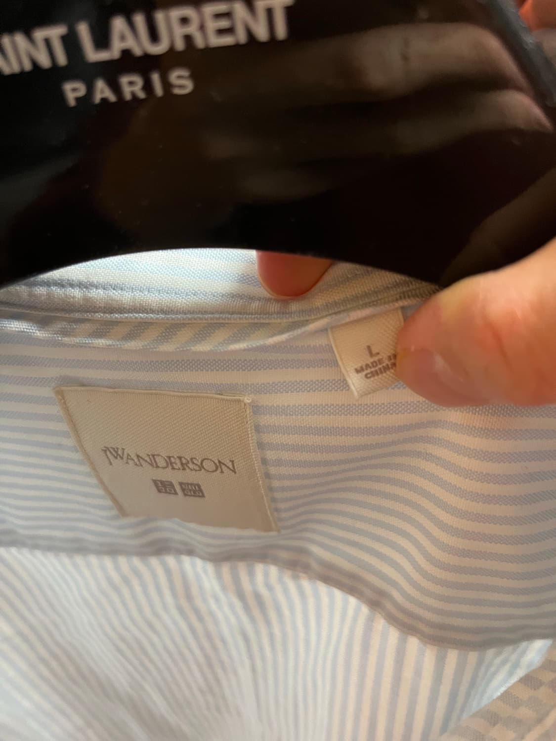 유니클로 jw앤더슨 스트라이프 셔츠 상품이미지4