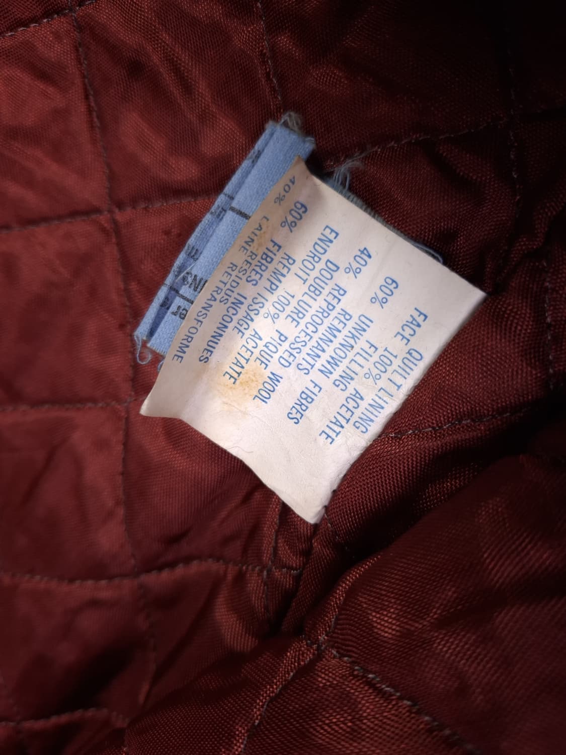 70's 오리지날 캐나다제조 리얼레더 트렌치코트 상품이미지6