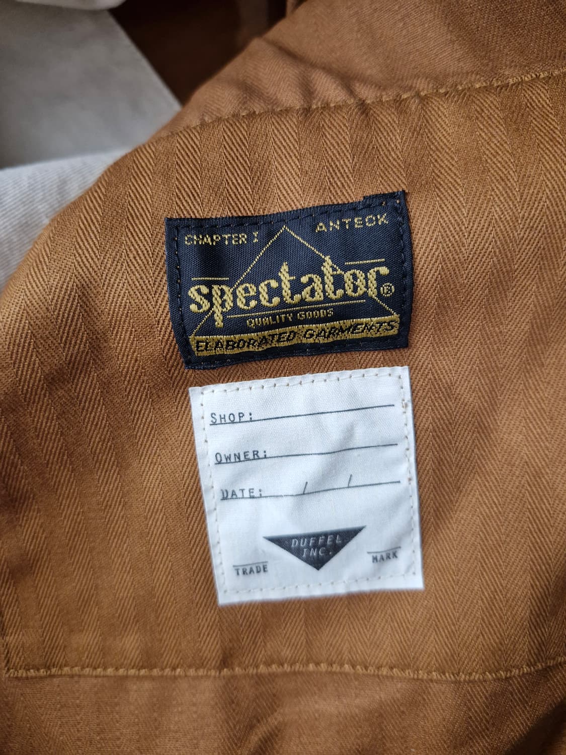스펙테이터 spectator type 5 자켓_M 상품이미지6