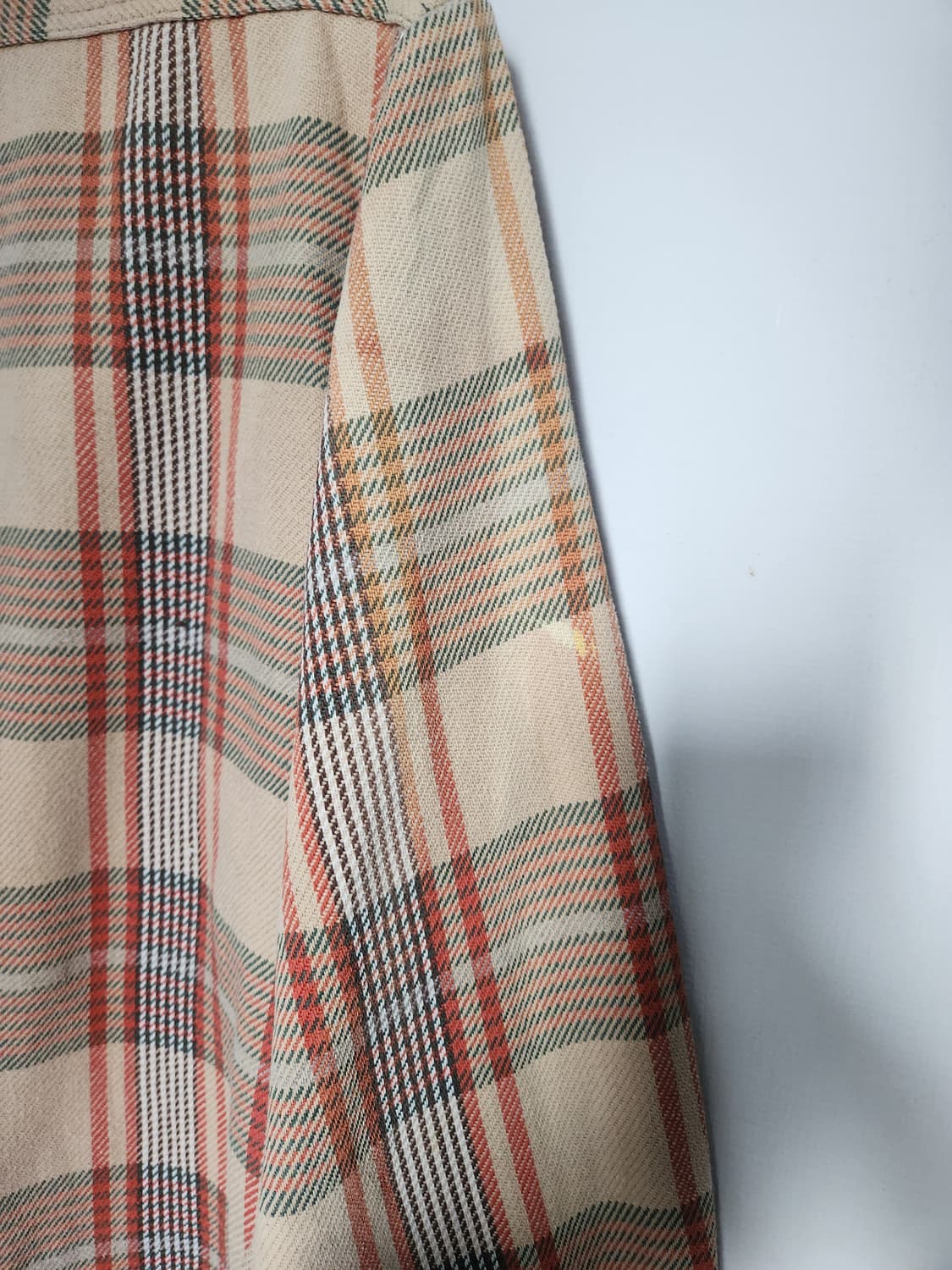 70s Big Mac 제이씨페니 체크 플란넬 워크셔츠 상품이미지7