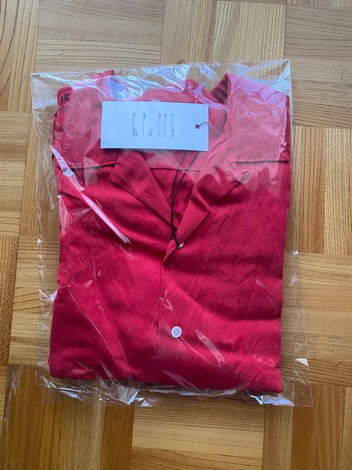 26ss Vintage Silk Linen Open Collar 셔츠 상품이미지2