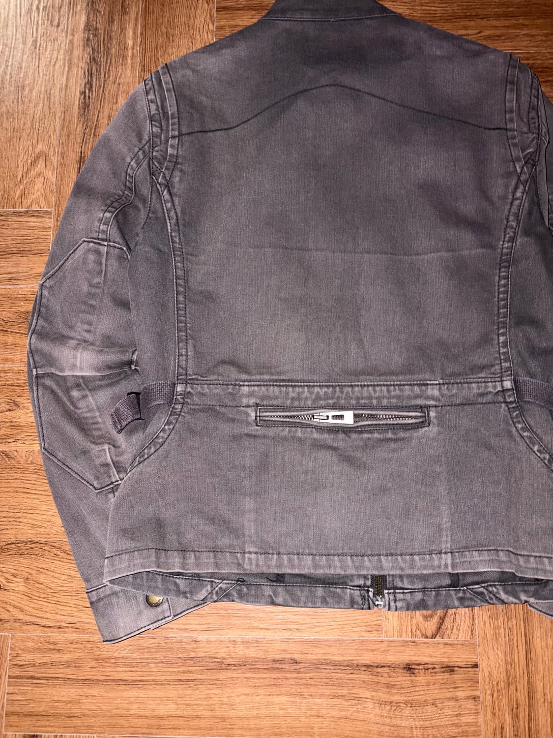 빈티지 디테일 바이커 자켓 상품이미지7