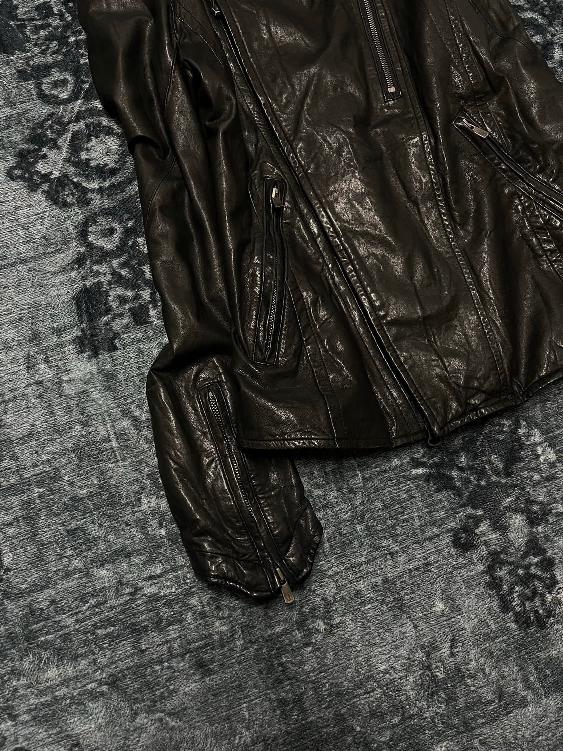 Luv maison x Sugizo archive leather jack 상품이미지5